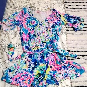 Lilly Pulitzer Madilyn Romper in Dive In